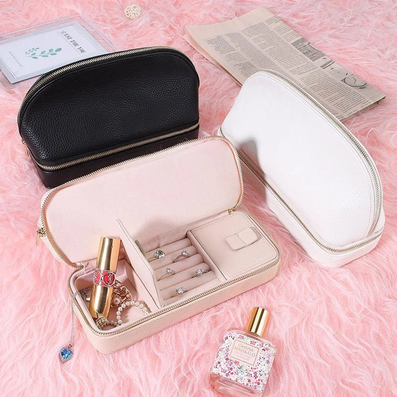 2 in 1  Jewelry & Makeup Organizer