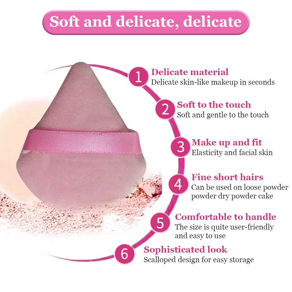 Triangle Powder Puff