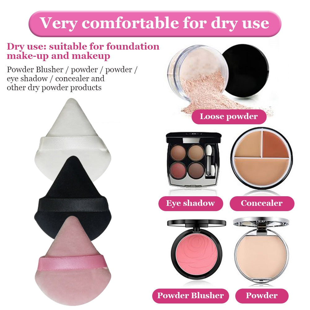 Triangle Powder Puff