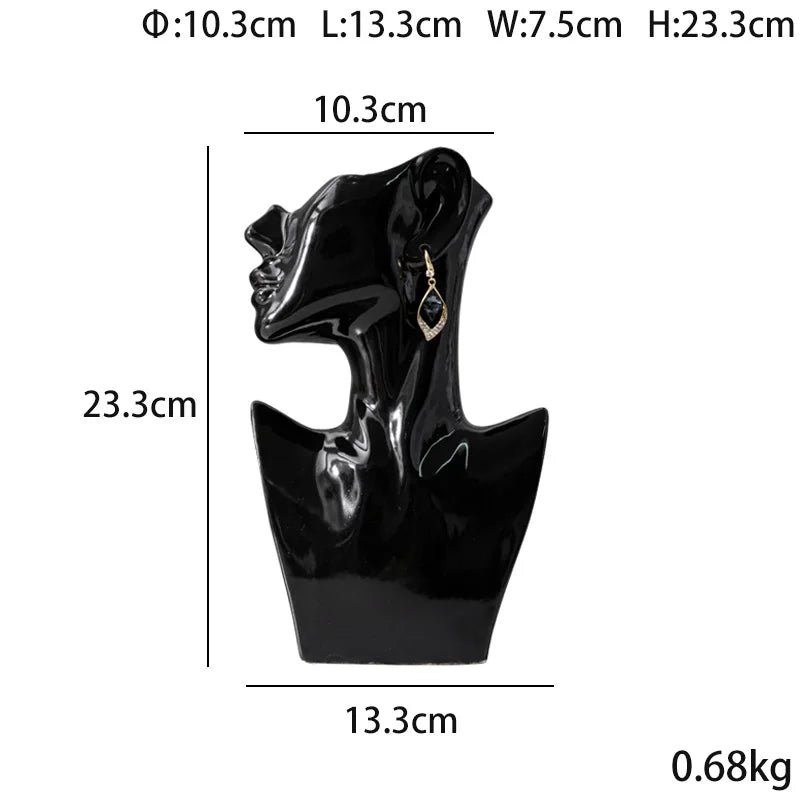 Modern Abstract Side Face Vase