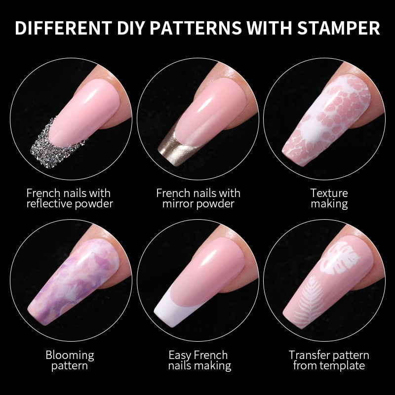 Silcone Nail Tip Stamper
