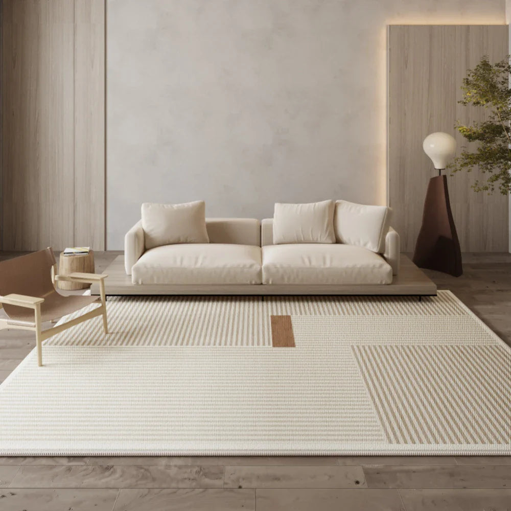 Wabi-Sabi Irregular Lines Large Area Living Room Carpet