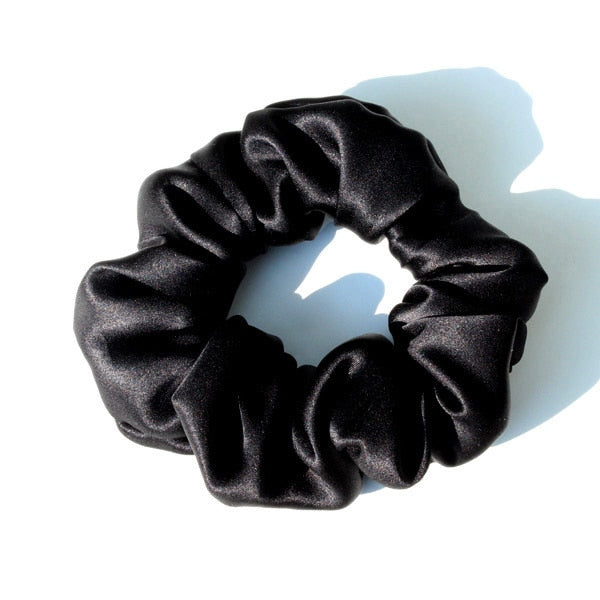 100% Pure Mulberry Silk Large Scrunchie