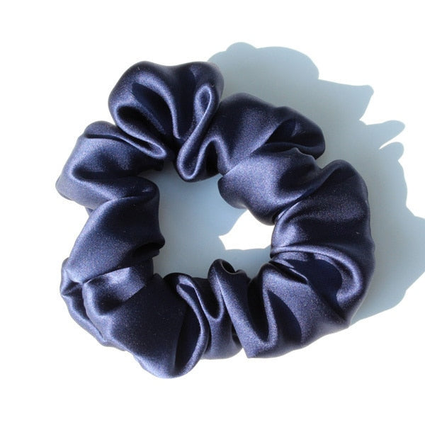 100% Pure Mulberry Silk Large Scrunchie