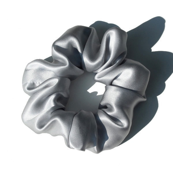 100% Pure Mulberry Silk Large Scrunchie