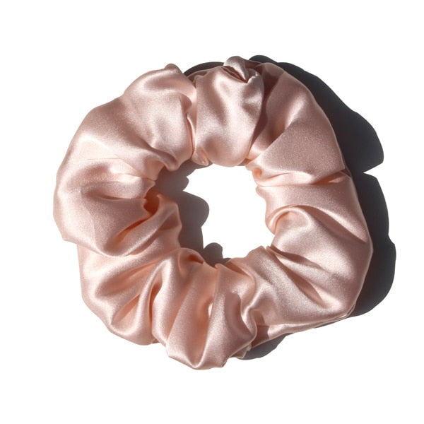 100% Pure Mulberry Silk Large Scrunchie