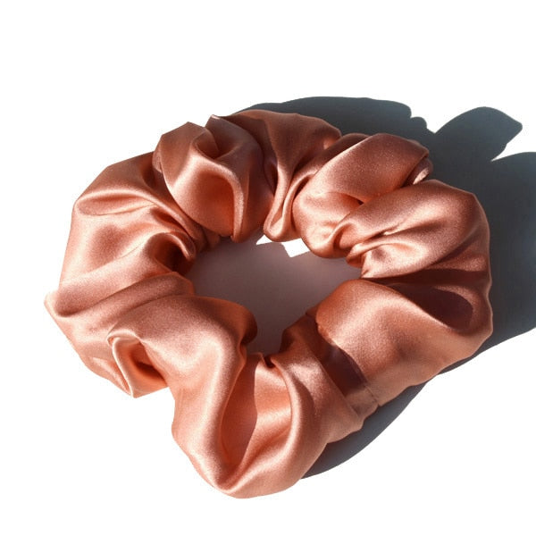 100% Pure Mulberry Silk Large Scrunchie