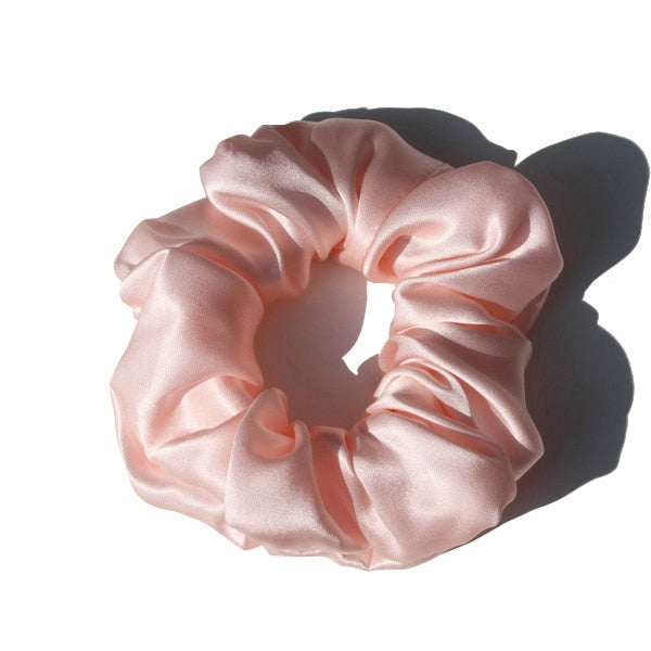 100% Pure Mulberry Silk Large Scrunchie