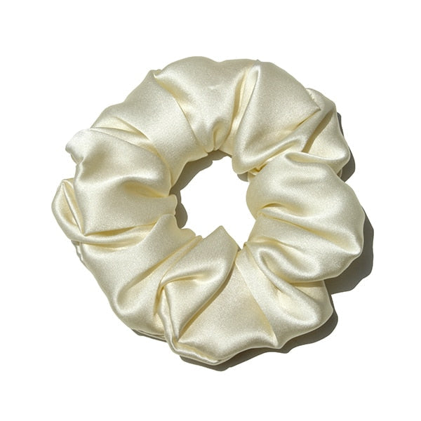 100% Pure Mulberry Silk Large Scrunchie
