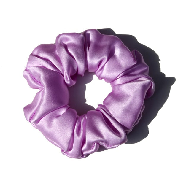 100% Pure Mulberry Silk Large Scrunchie
