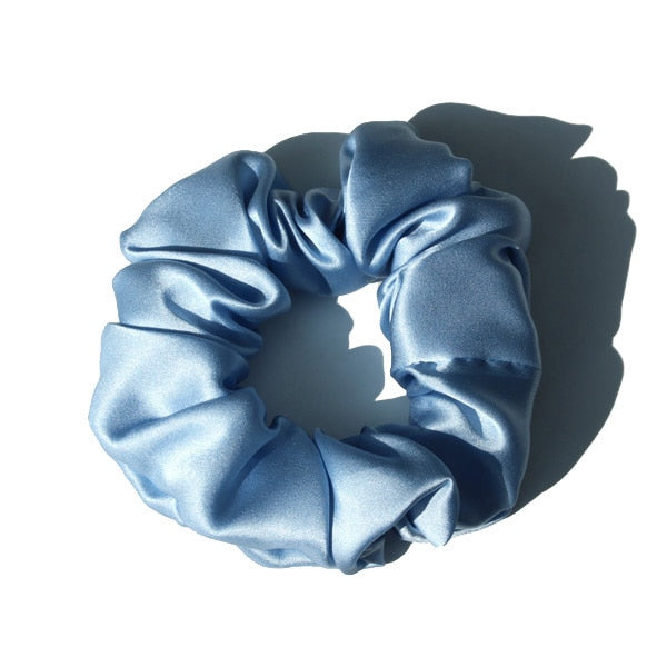 100% Pure Mulberry Silk Large Scrunchie