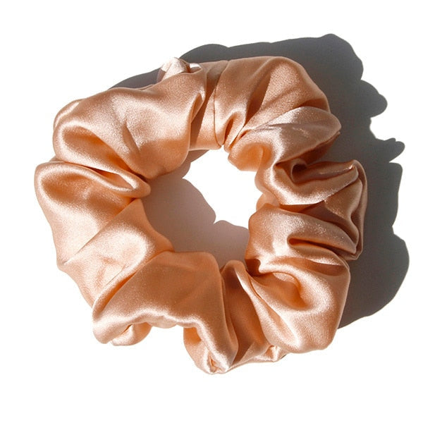 100% Pure Mulberry Silk Large Scrunchie