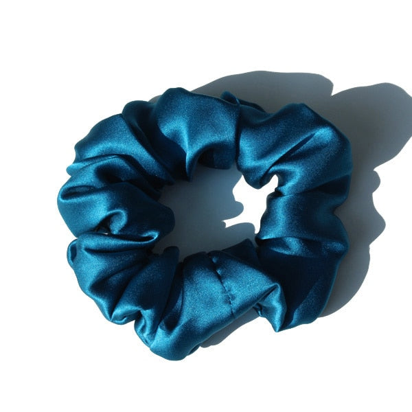 100% Pure Mulberry Silk Large Scrunchie
