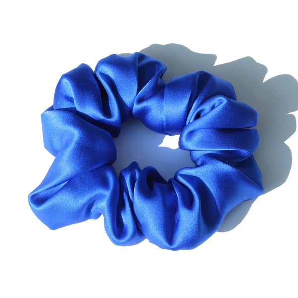 100% Pure Mulberry Silk Large Scrunchie