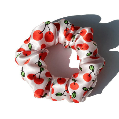 100% Pure Mulberry Silk Large Scrunchie