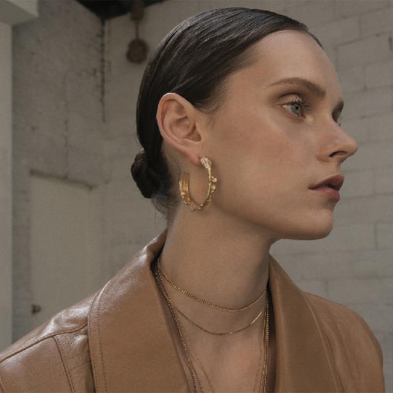 thesem Jewellery Abstract Hoop earrings