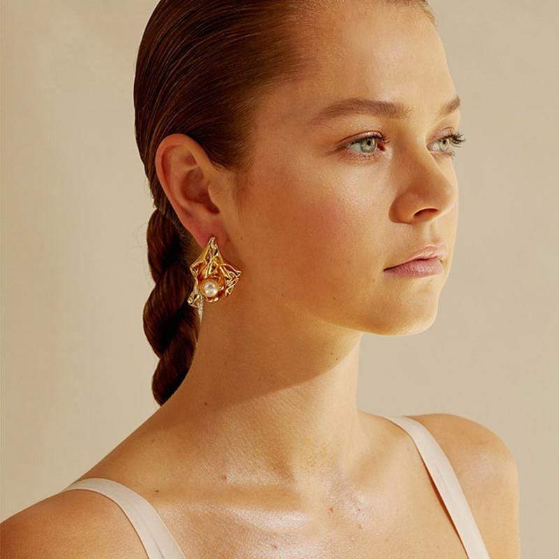 Alabaster Earrings