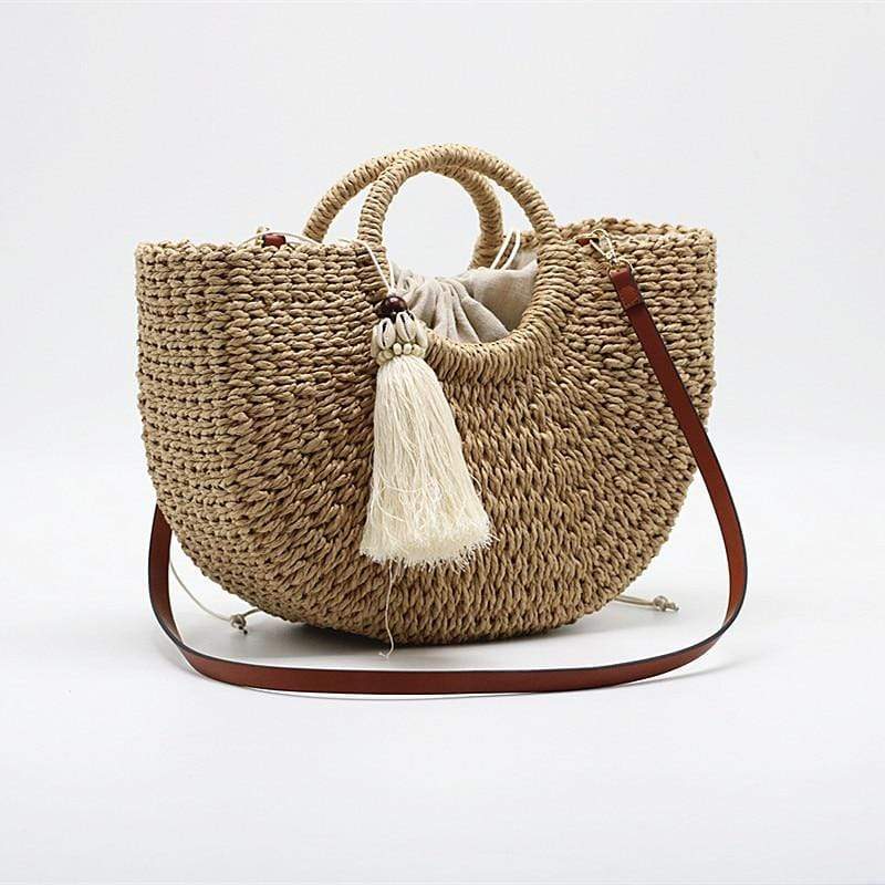 Amalfi Straw Bag