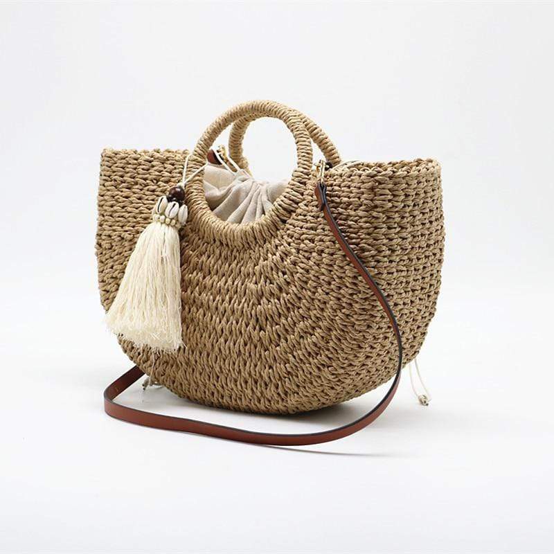 Amalfi Straw Bag