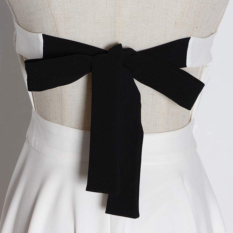 Audrey halter dress