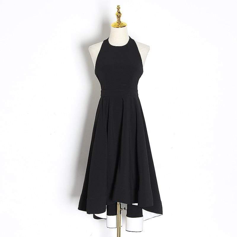 Audrey halter dress