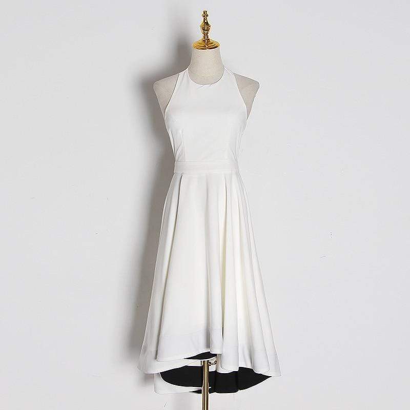 Audrey halter dress