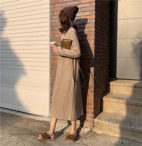 Be yourself knit dress