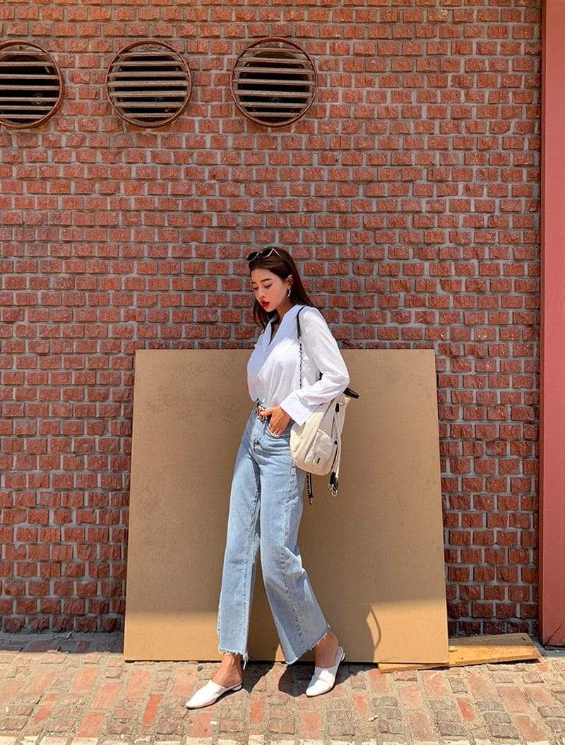 Bethany Wide Legged Jeans