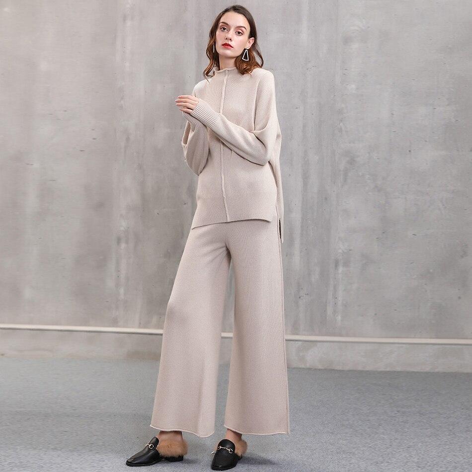 Comfy Two Piece Set Sweater Tracksuit