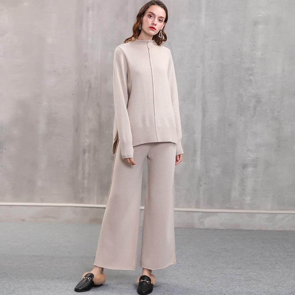 Comfy Two Piece Set Sweater Tracksuit