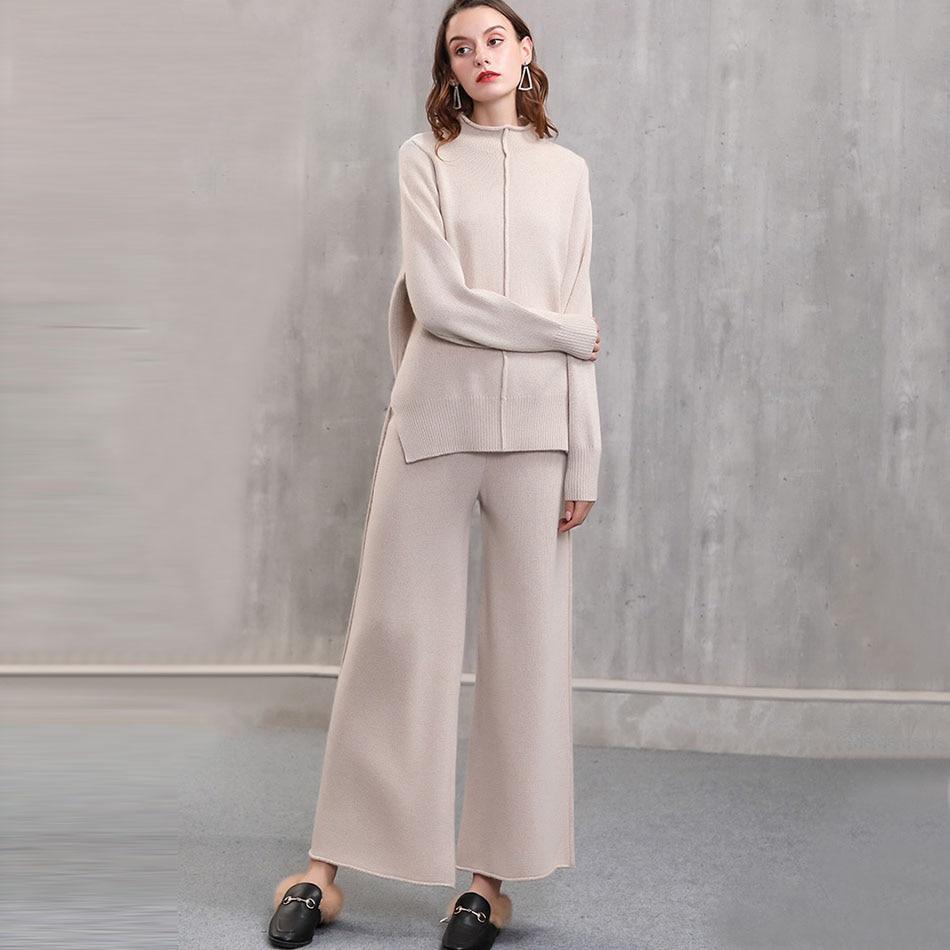 Comfy Two Piece Set Sweater Tracksuit