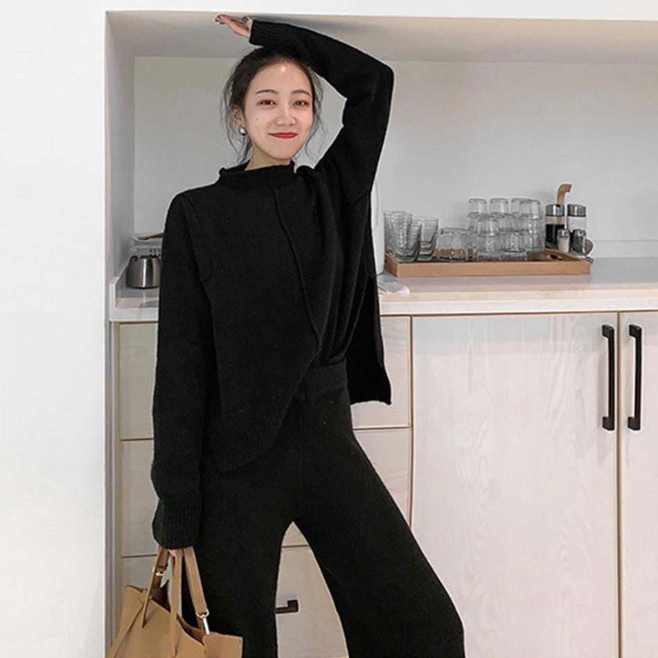 Comfy Two Piece Set Sweater Tracksuit
