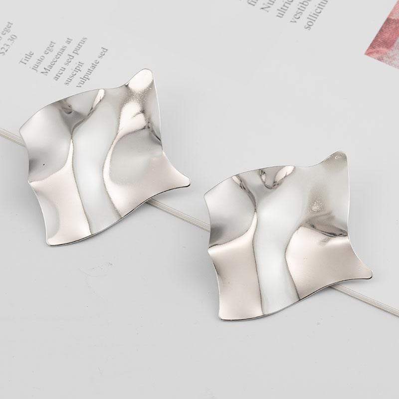 Crumple Earrings