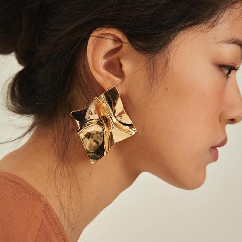Crumple Earrings