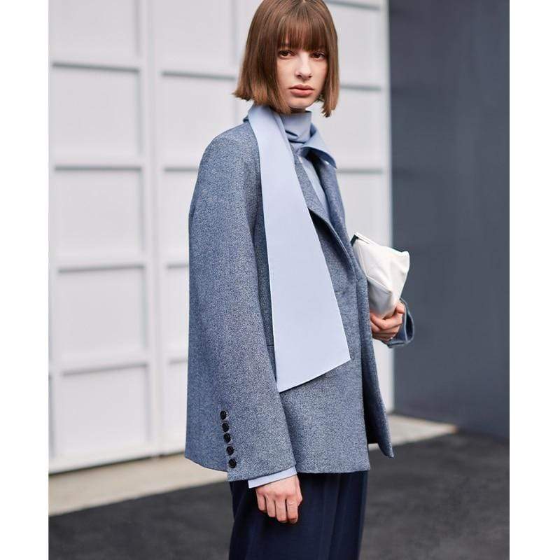Diane Wool Tailored Blazer
