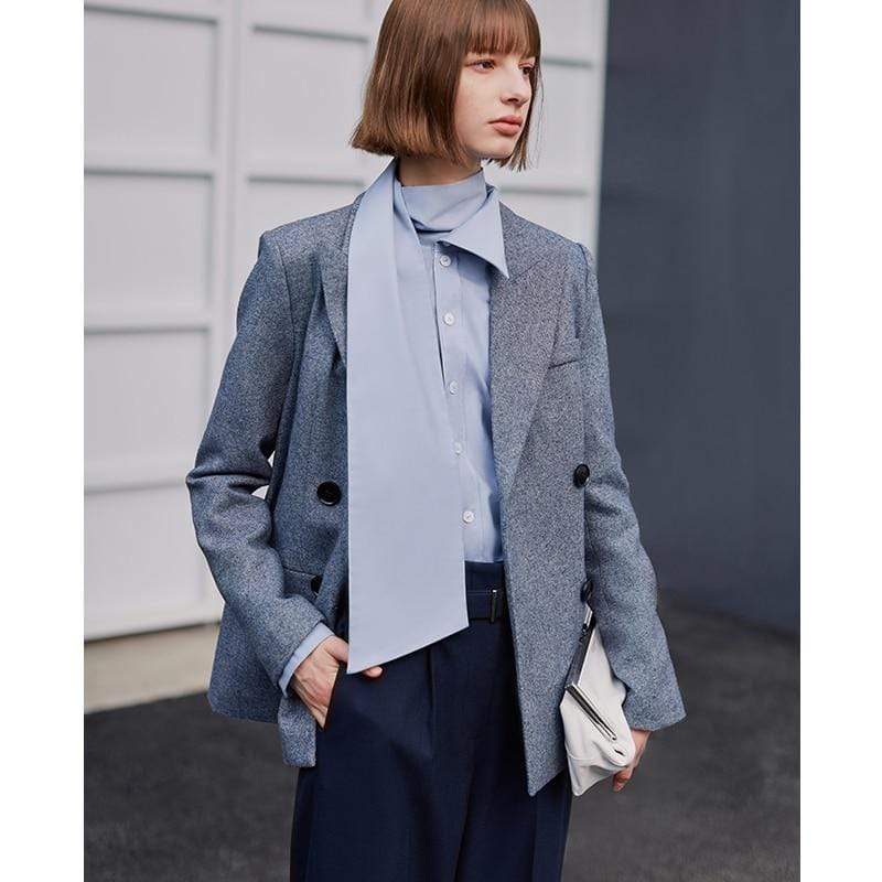 Diane Wool Tailored Blazer