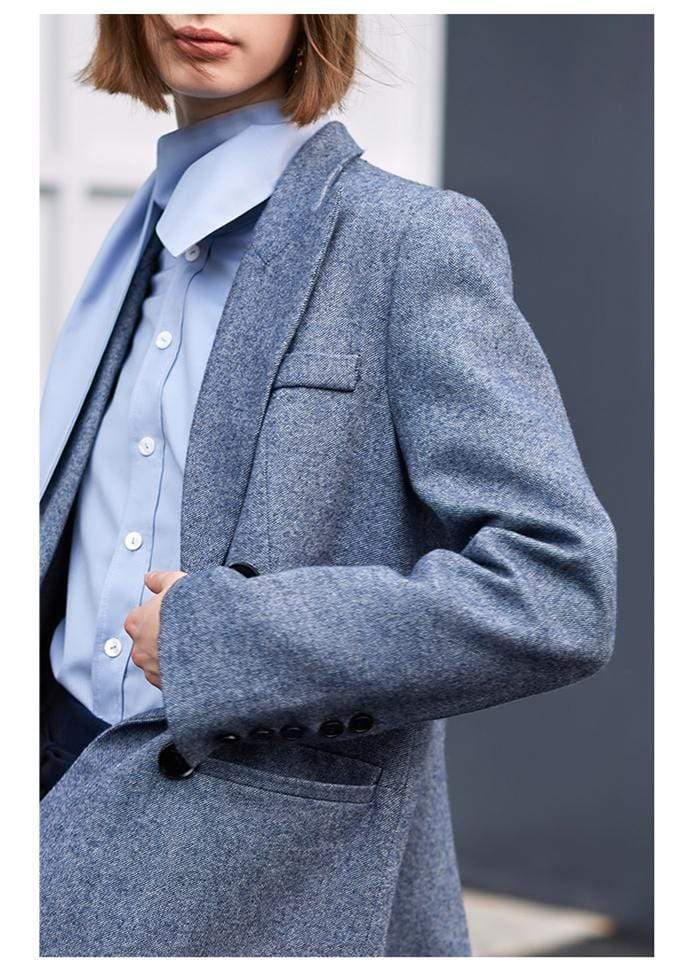 Diane Wool Tailored Blazer