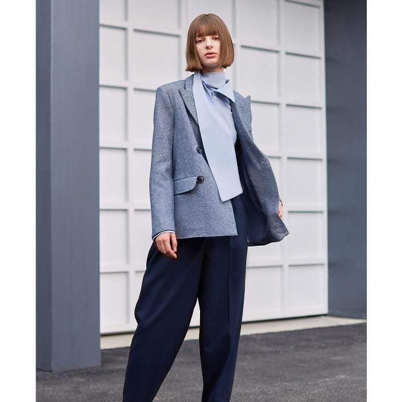 Diane Wool Tailored Blazer