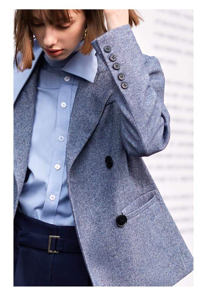 Diane Wool Tailored Blazer