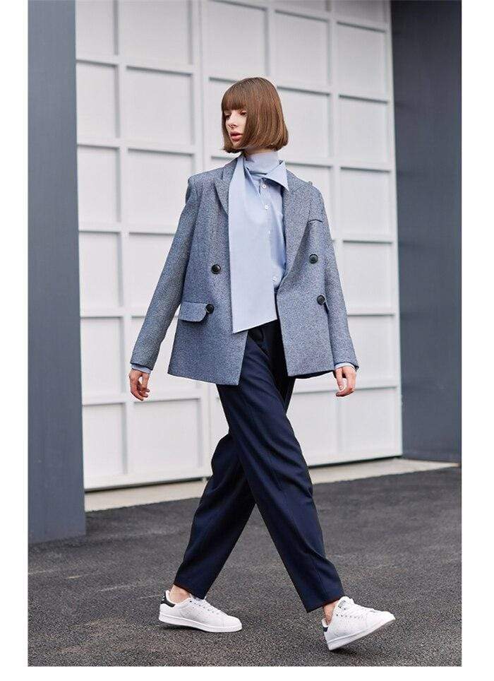 Diane Wool Tailored Blazer
