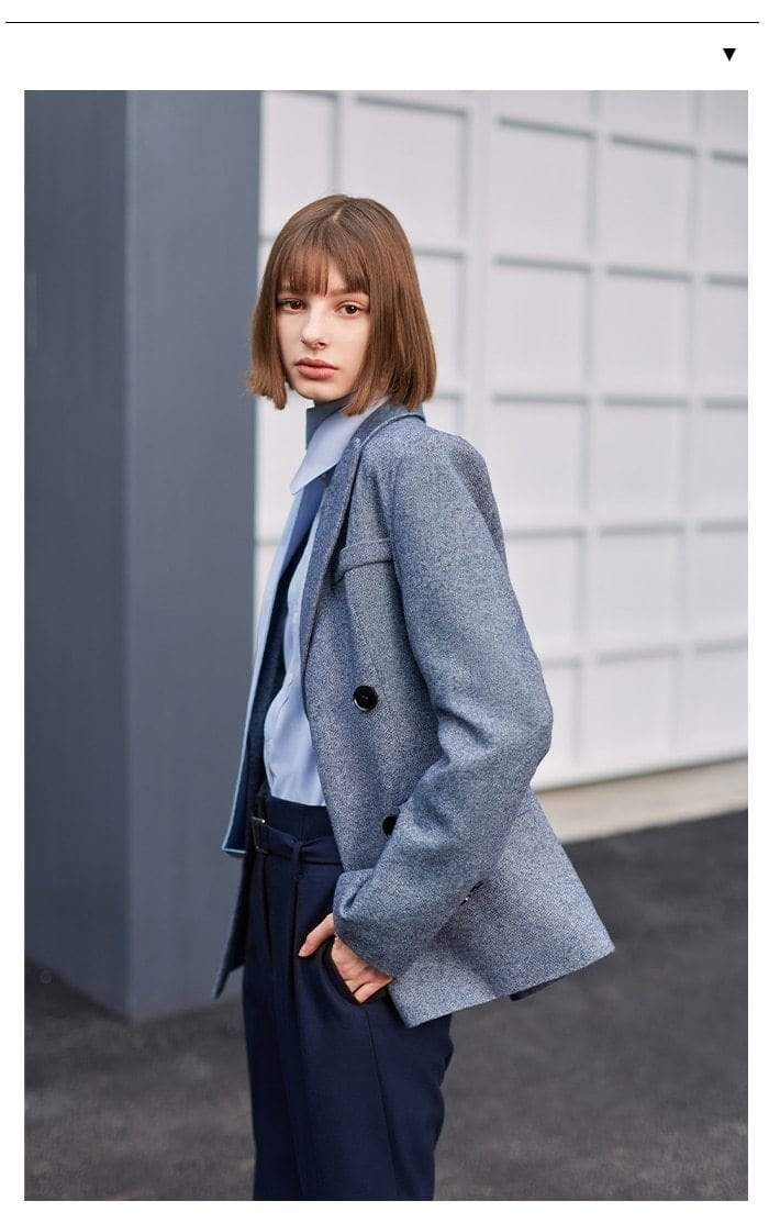 Diane Wool Tailored Blazer