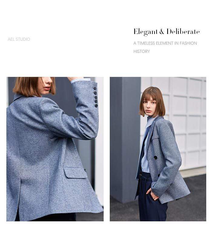 Diane Wool Tailored Blazer