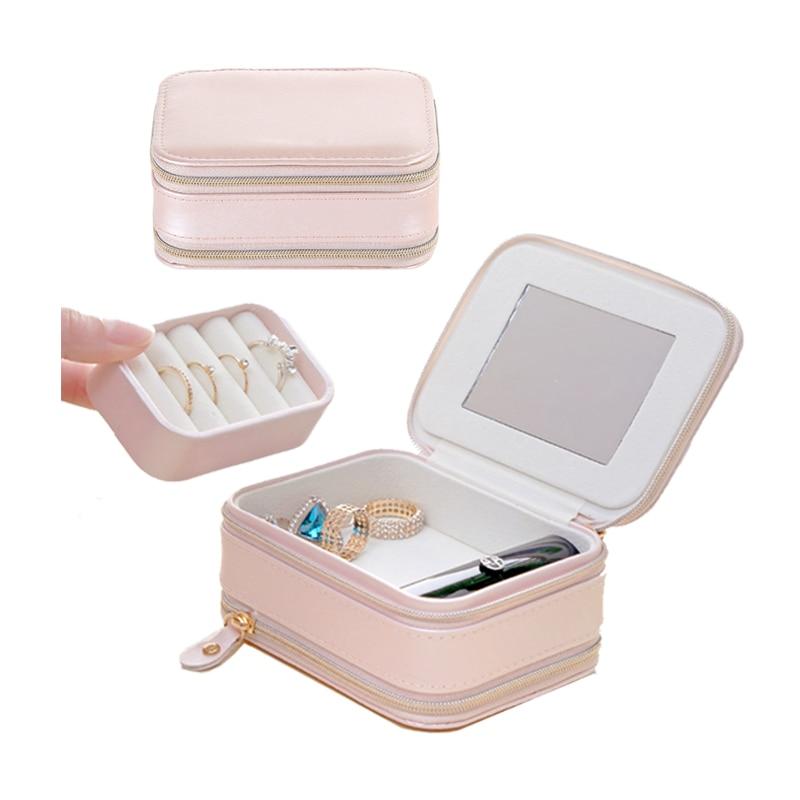 Double End Opening Travel Jewellery Box