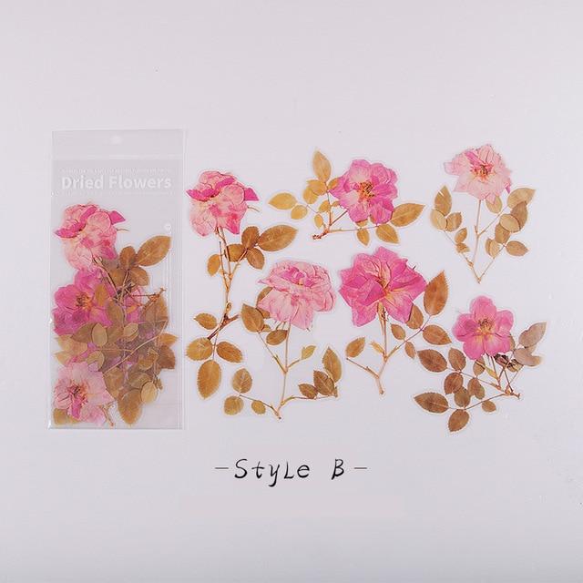 Dried Flowers Stickers