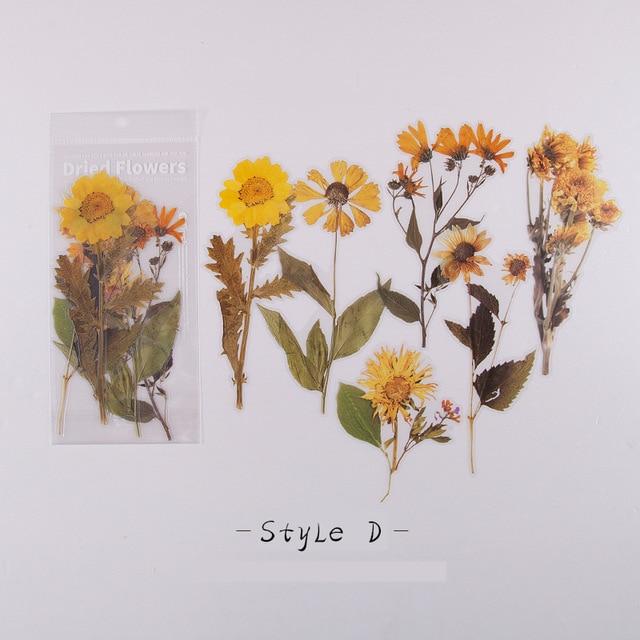Dried Flowers Stickers