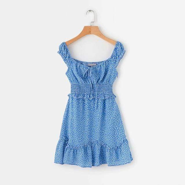 Erin Polkadot Mini Dress