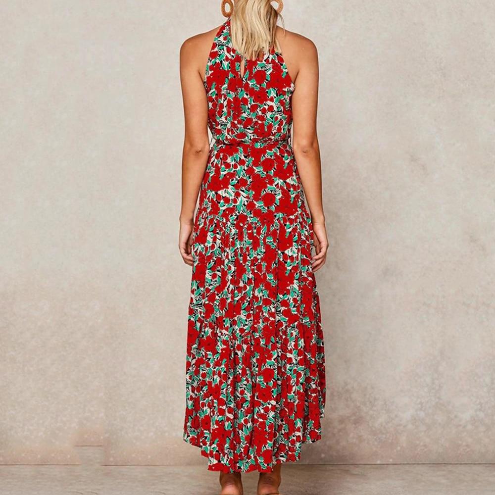 Fiesta Halter Neck Dress