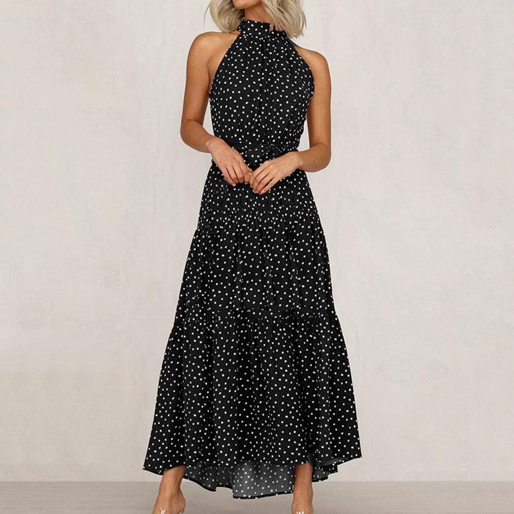 Fiesta Halter Neck Dress
