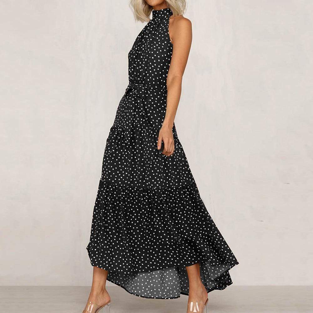 Fiesta Halter Neck Dress