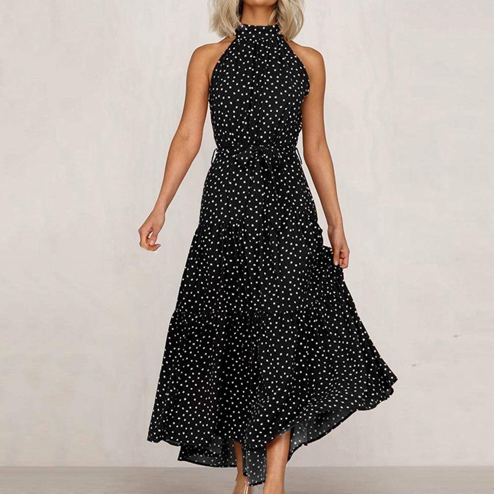 Fiesta Halter Neck Dress